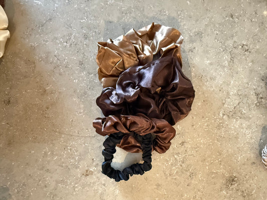 Satinschrunchie Bundle Latte