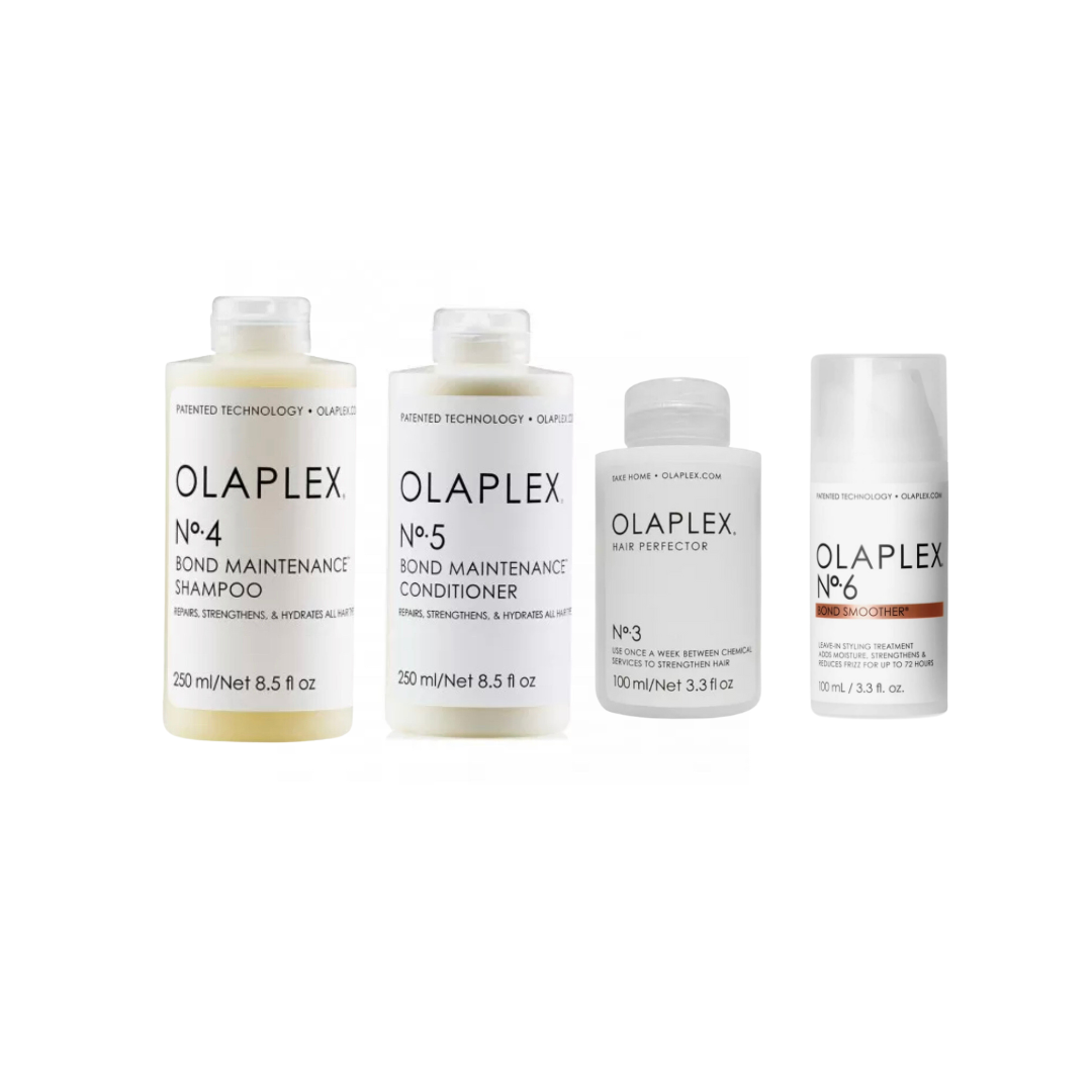 Olaplex paket, no 4, no 5, no 3, no 6.