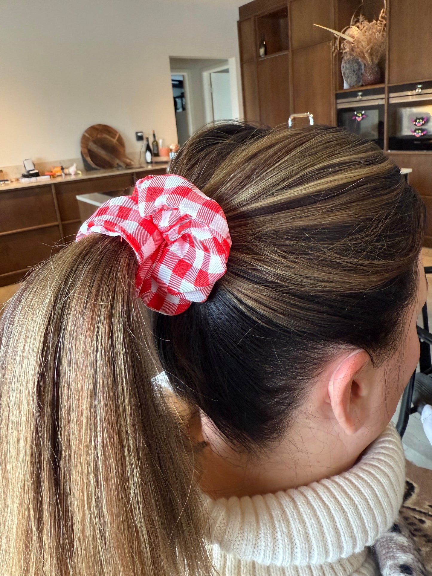 Christmas duo schrunchie 1