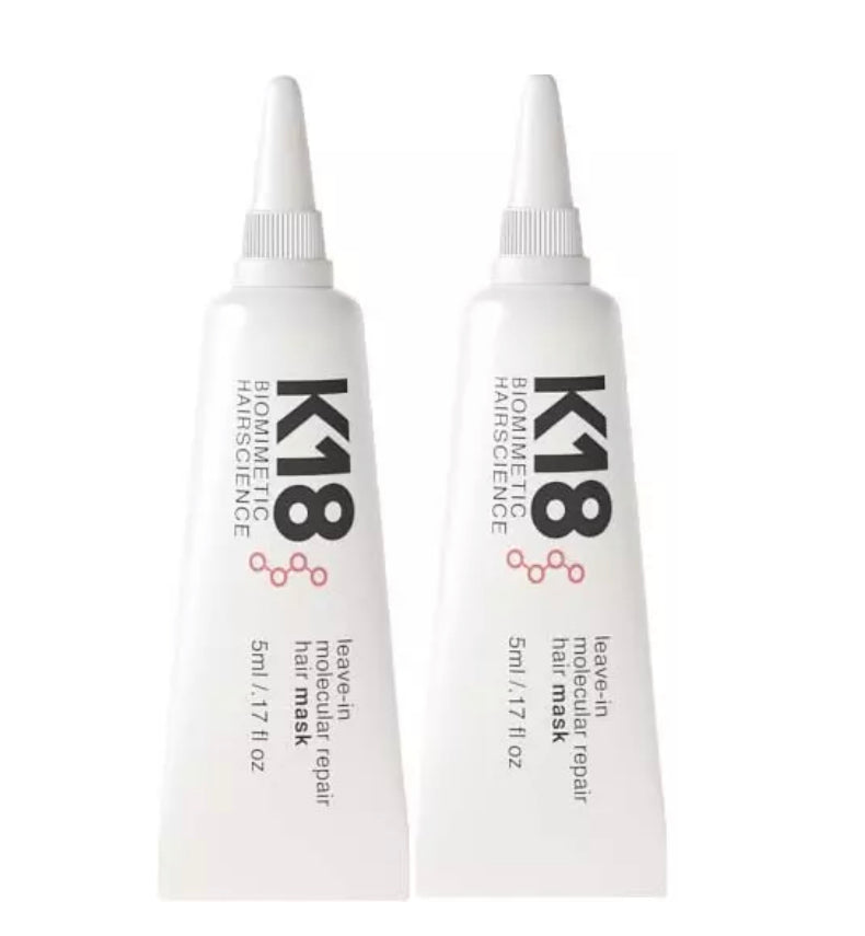 K18 leave in 5ml x 2