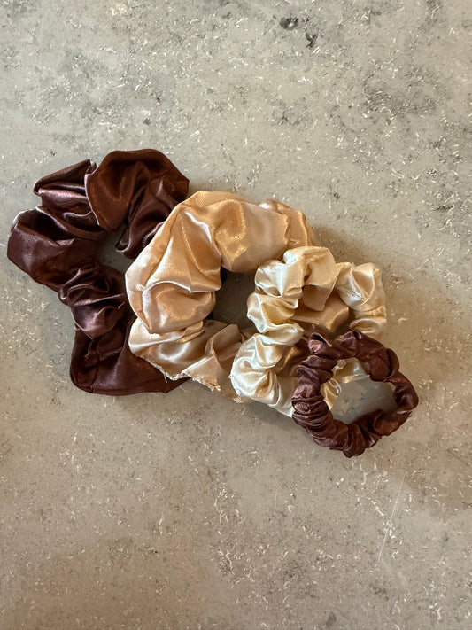 Satinschrunchie bundle Auburn