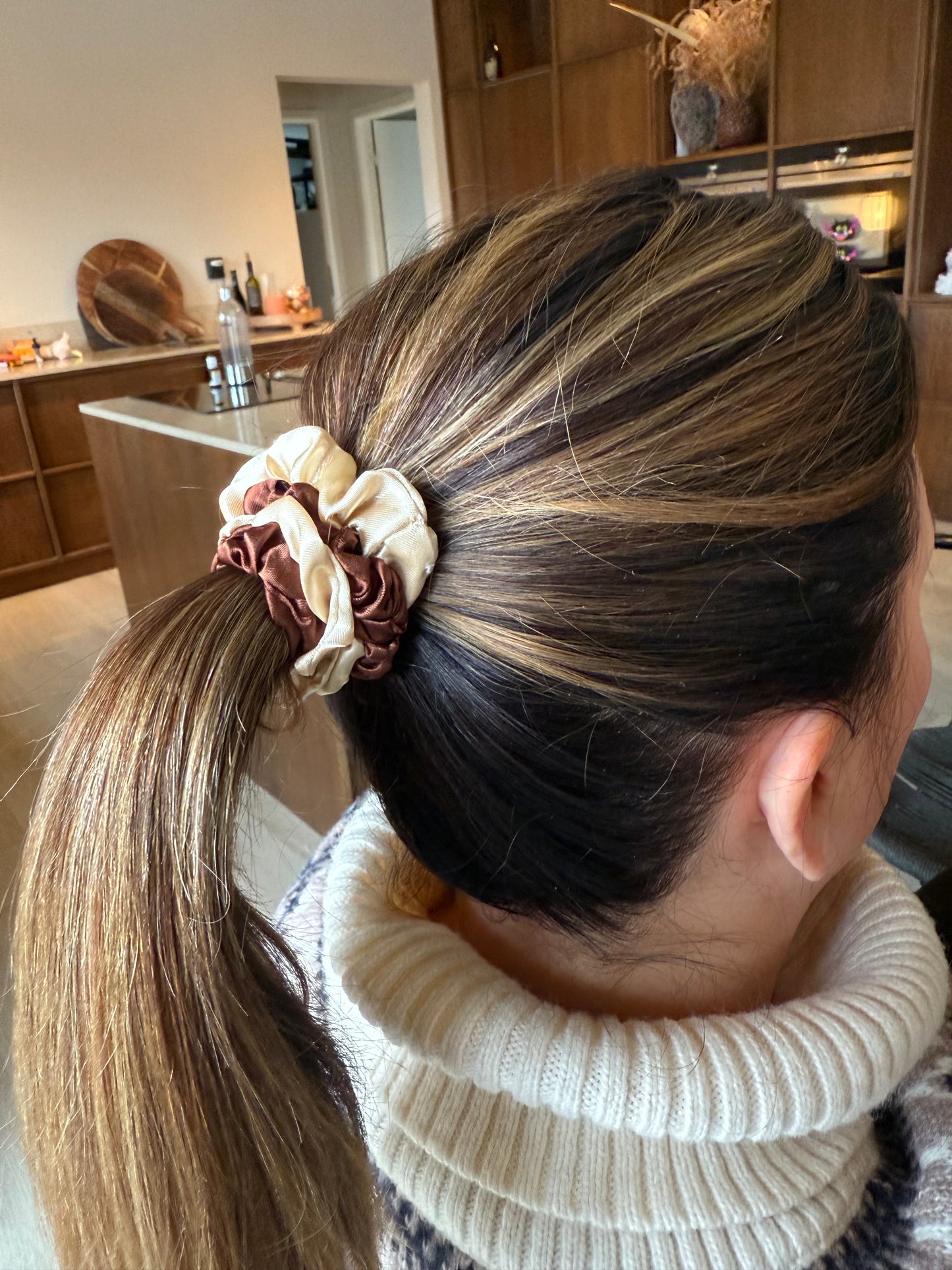 Satinschrunchie bundle Auburn