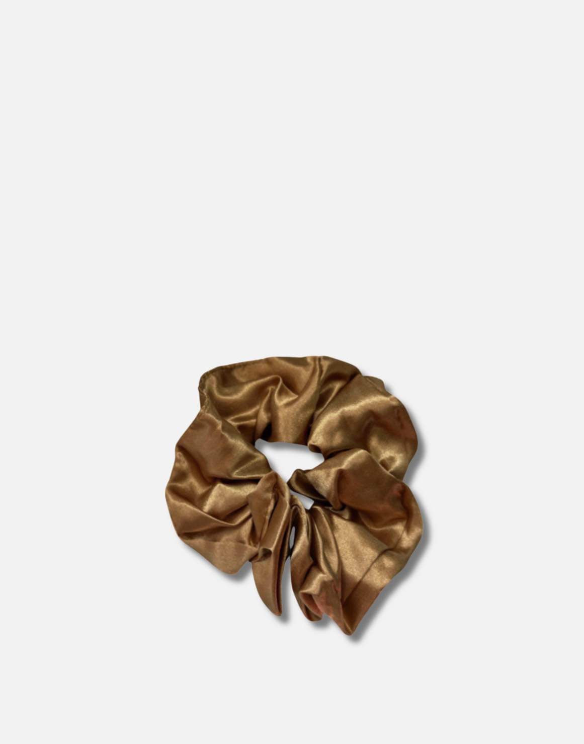 Satin schrunchie black