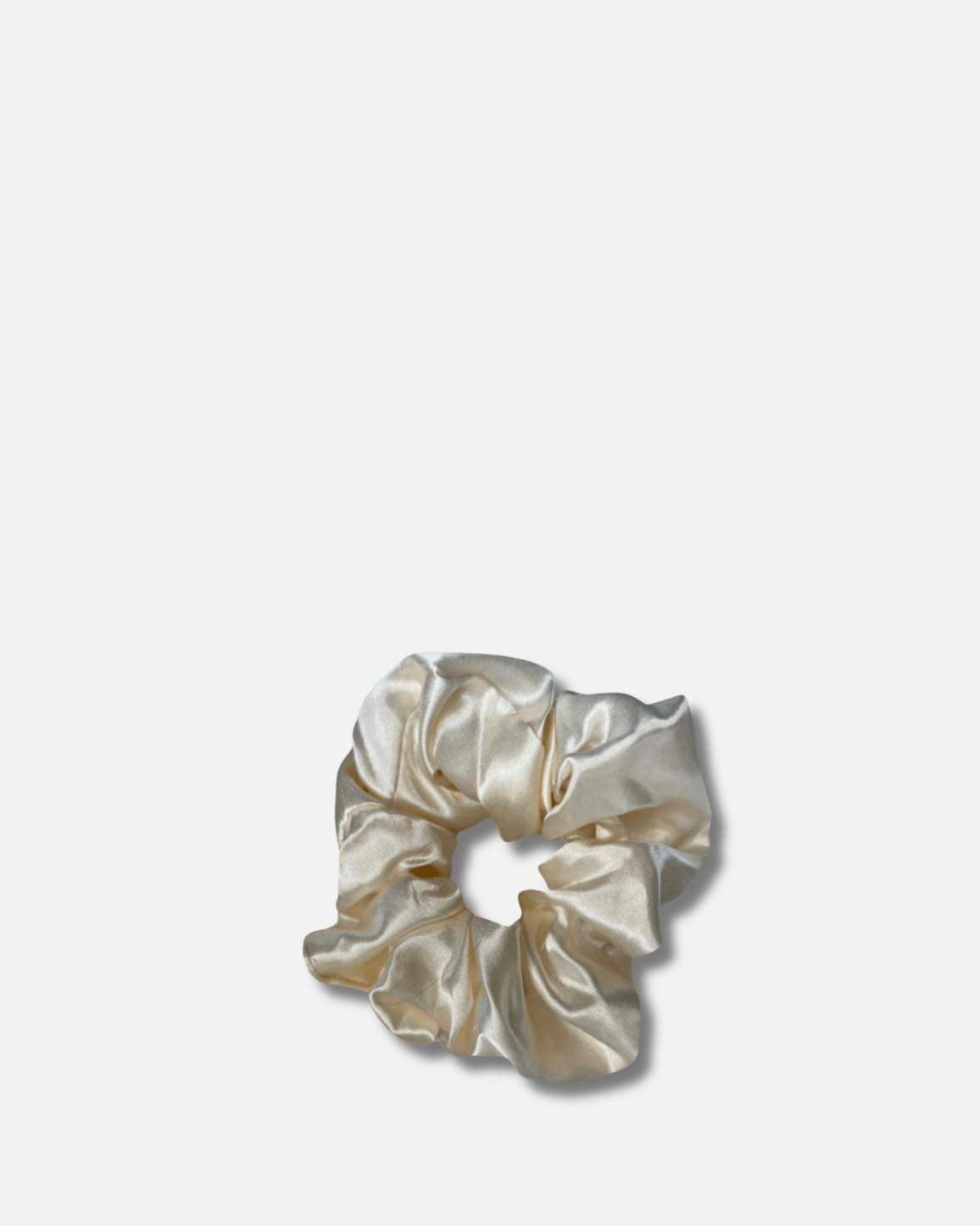 Satin schrunchie black