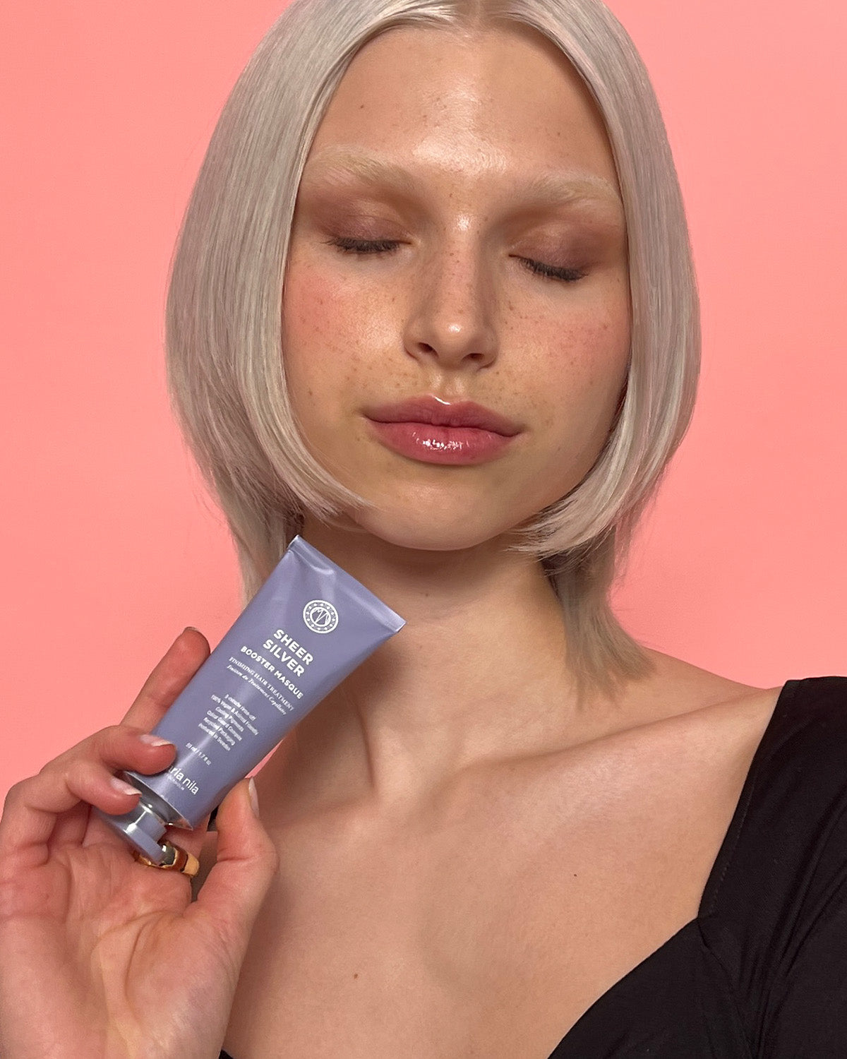 Maria Nila Sheer Silver Booster Masque 50ml