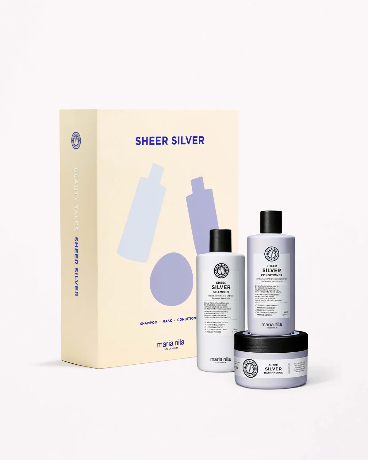 SHEER SILVER BEAUTY BOX