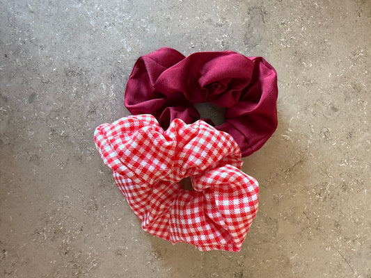 Christmas Duo schrunchie 3