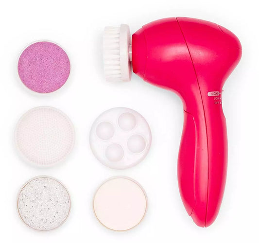 Zoë Ayla 6 in 1 Electric Facial Cleansing Set